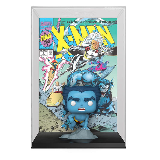 Marvel POP! Comic Cover Vinyl Figur X-Men #1(Beast) 9 cm Image 1