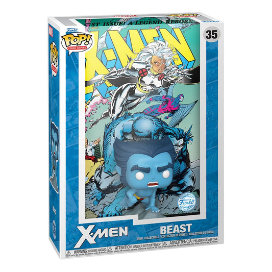 Marvel POP! Comic Cover Vinyl Figur X-Men #1(Beast) 9 cm Image 2