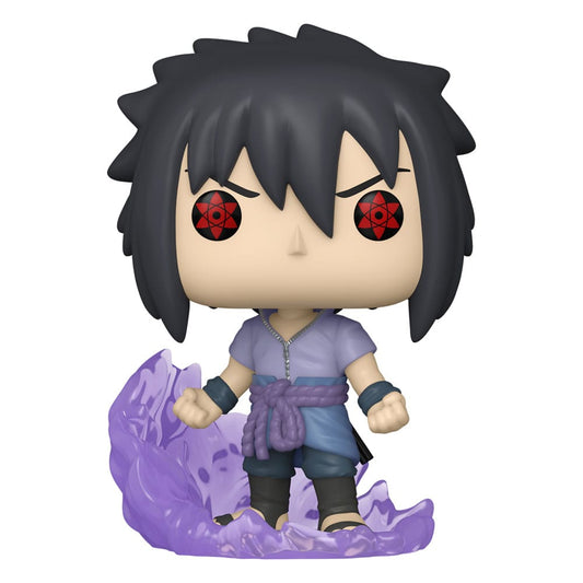 Naruto Pop! Animation Vinyl Figur Sasuke (First Susano'o) 9 cm Image 1