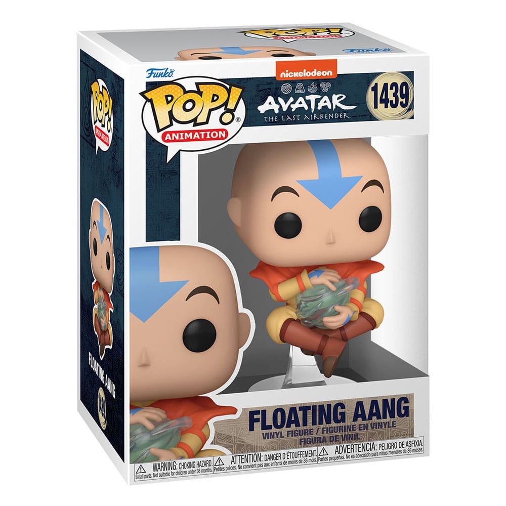 Avatar Der Herr der Element POP! Animation Vinyl Figur Aang Floating 9 cm Image 2