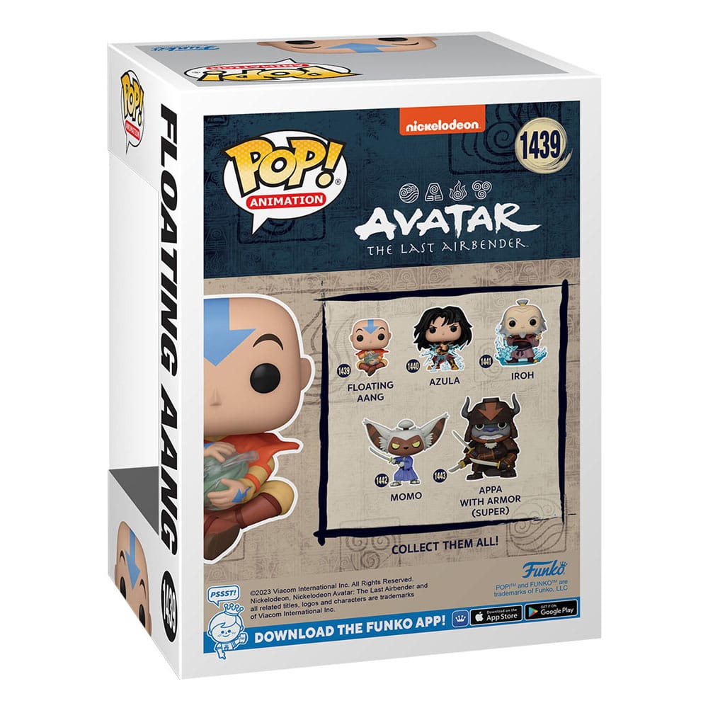 Avatar Der Herr der Element POP! Animation Vinyl Figur Aang Floating 9 cm Image 3