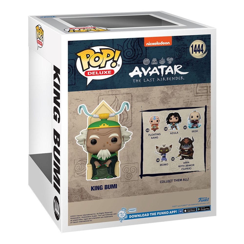 Avatar Der Herr der Element POP! Deluxe Vinyl Figur King Bumi 9 cm Image 3