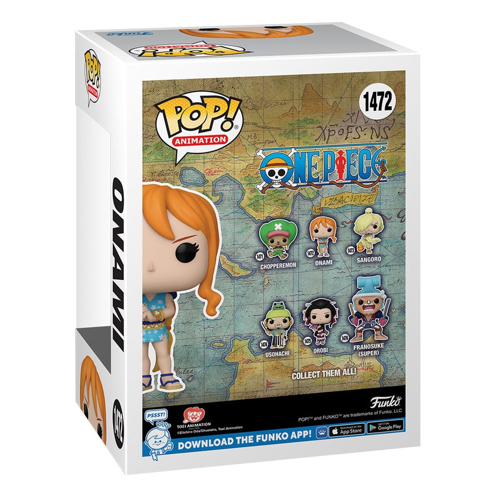 One Piece POP! Animation Vinyl Figur Onami (Wano) 9 cm Image 3