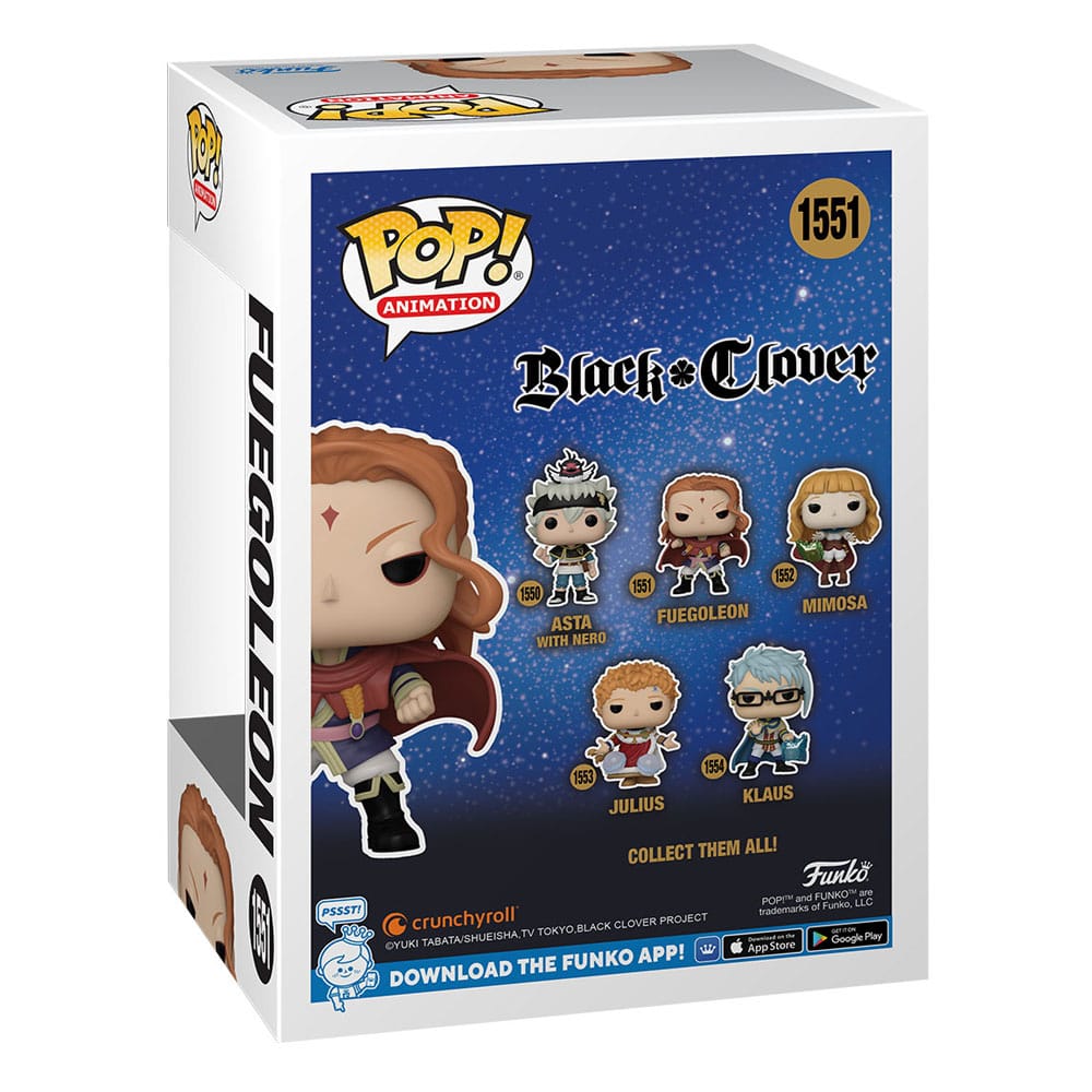 Black Clover POP! Animation Vinyl Figur Fuegoleon 9 cm Image 3