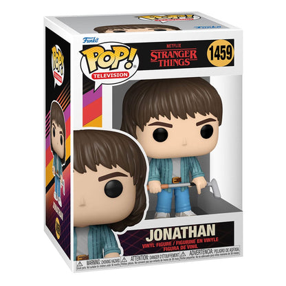 Stranger Things POP! TV Vinyl Figur Jonathan with Golf Club 9 cm Image 2