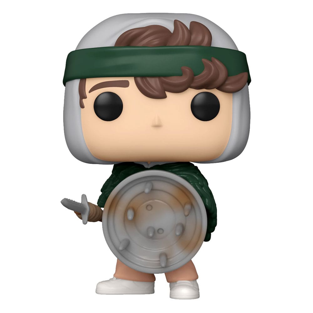 Stranger Things POP! TV Vinyl Figur Hunter Dustin with Shield 9 cm Image 1