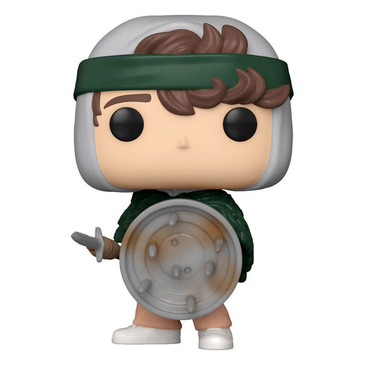 Stranger Things POP! TV Vinyl Figur Hunter Dustin with Shield 9 cm Image 1