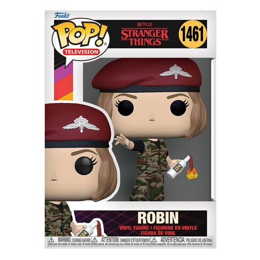 Stranger Things POP! TV Vinyl Figur Hunter Robin with Cocktail 9 cm Image 2