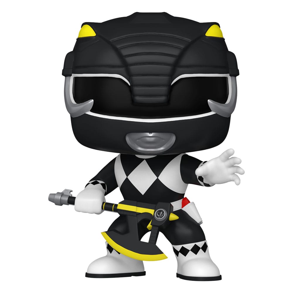 Power Rangers 30th POP! TV Vinyl Figur Black Ranger 9 cm Image 1