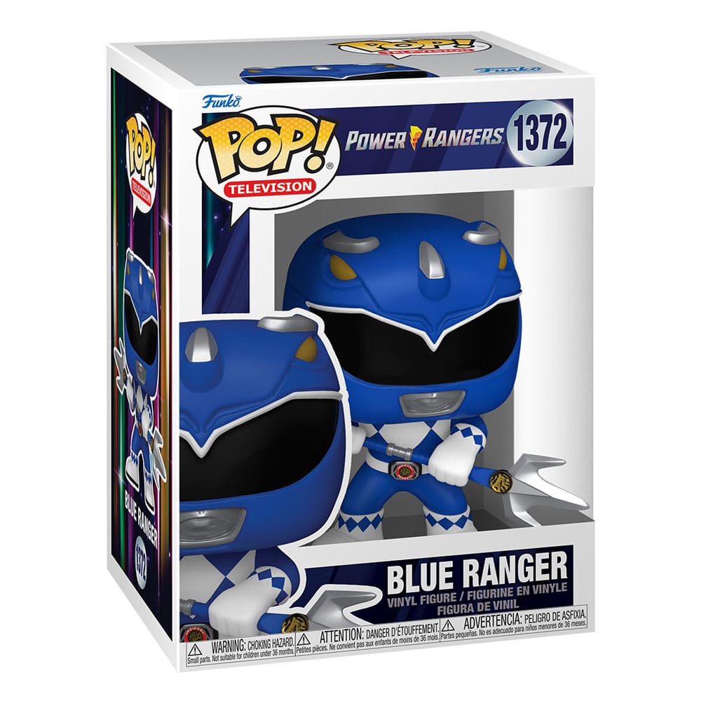 Power Rangers 30th POP! TV Vinyl Figur Blue Ranger 9 cm Image 2