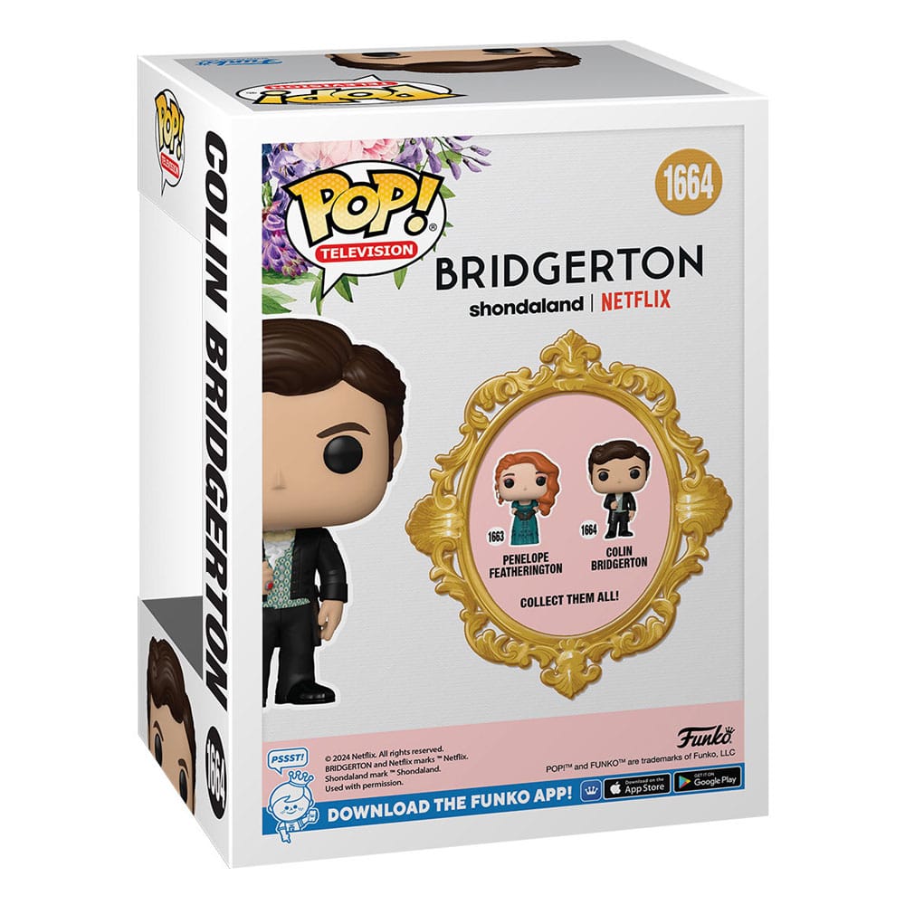 Bridgerton POP! TV Vinyl Figur Colin Bridgerton 9 cm Image 3
