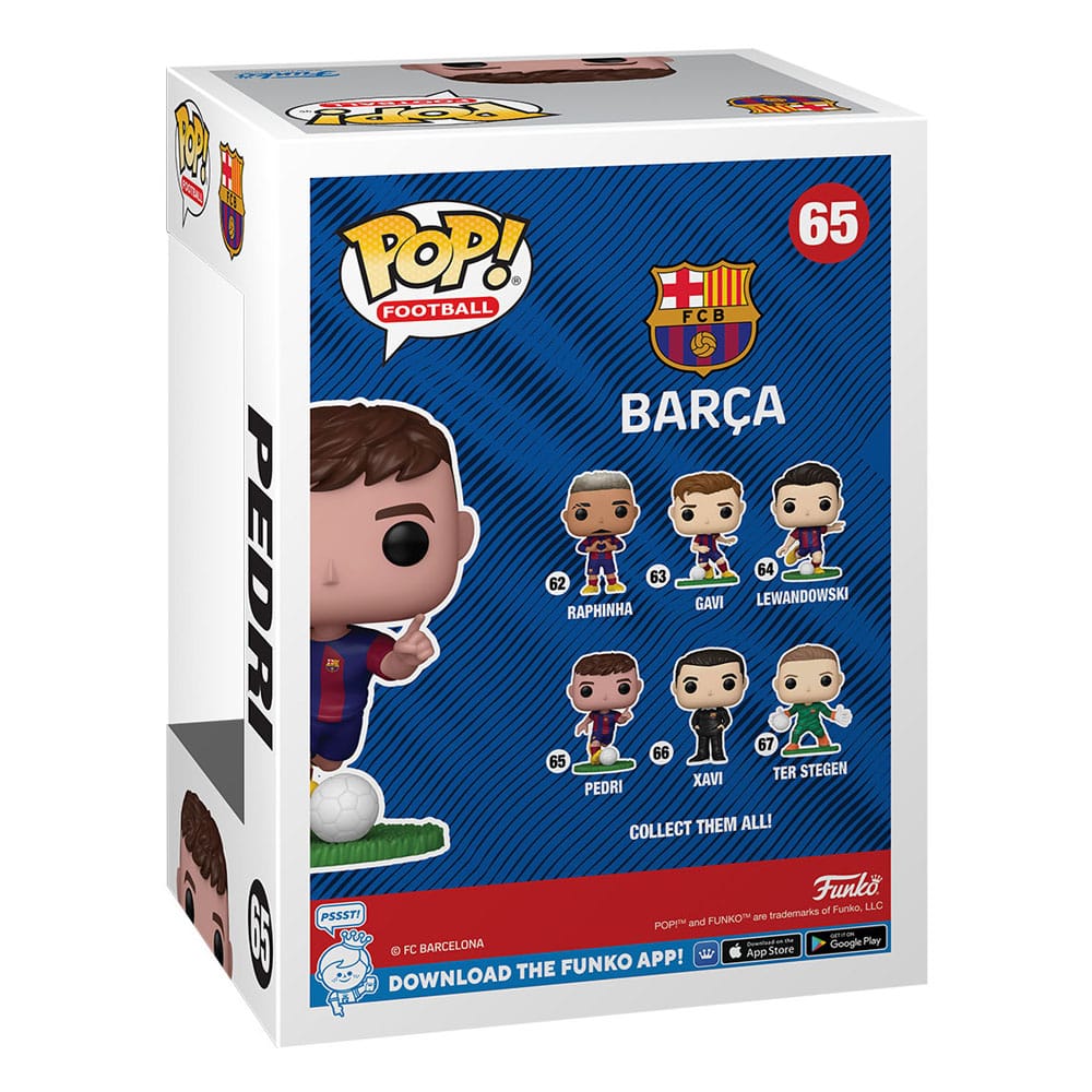 EFL POP! Football Vinyl Figur Barcelona - Pedri 9 cm Image 3