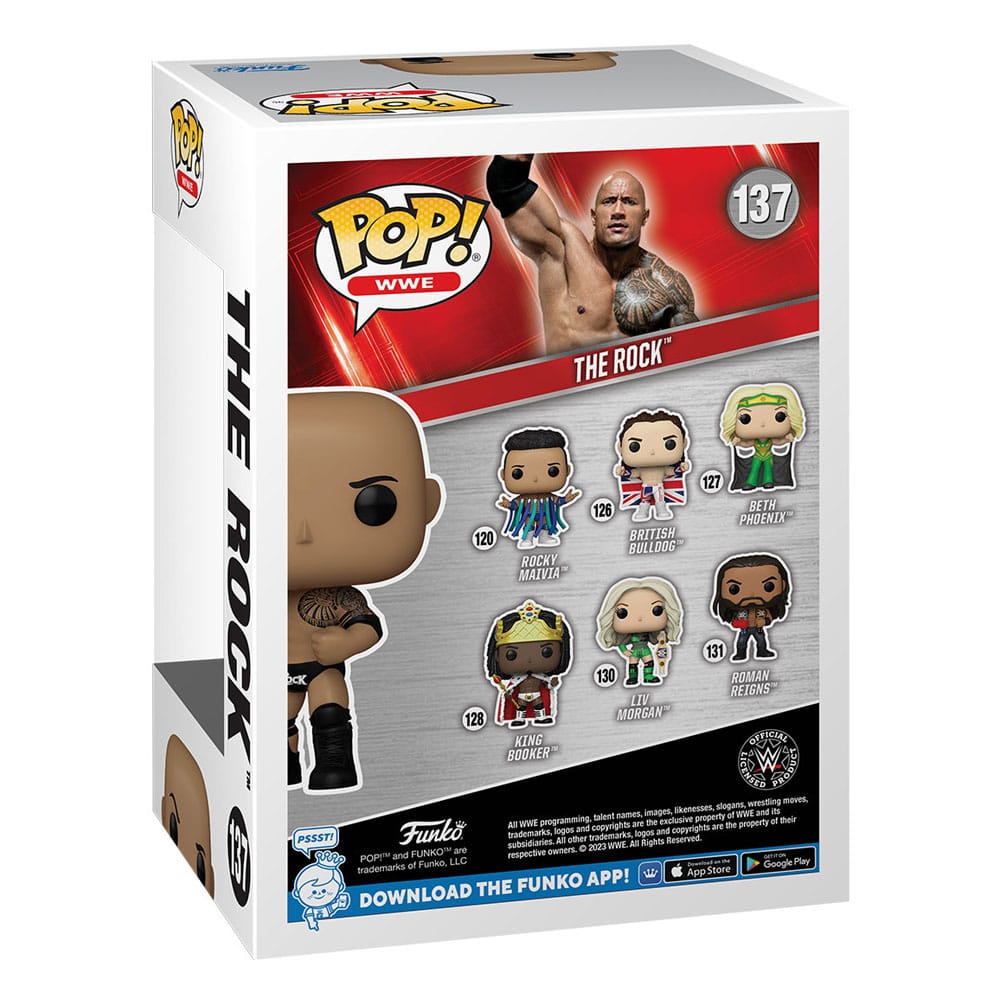 WWE POP! Vinyl Figur The Rock (final) 9 cm Image 3