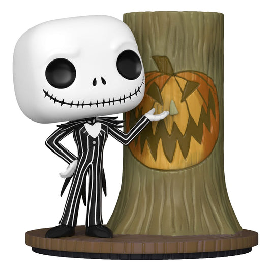Nightmare before Christmas 30th POP! Deluxe Vinyl Figur Jack w/H.Town Door 9 cm Image 1