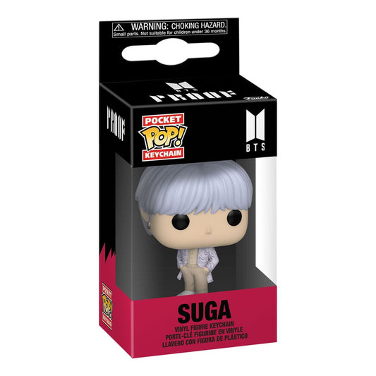 BTS POP! Vinyl Schlüsselanhänger 4 cm Suga Display (12) Image 2