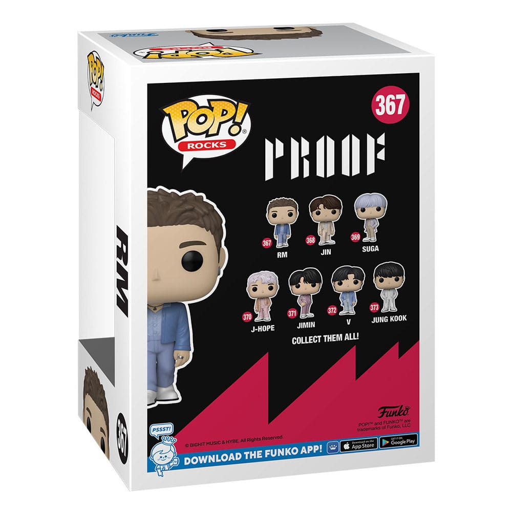BTS POP! Rocks Vinyl Figur RM 9 cm Image 3