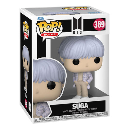 BTS POP! Rocks Vinyl Figur Suga 9 cm Image 2