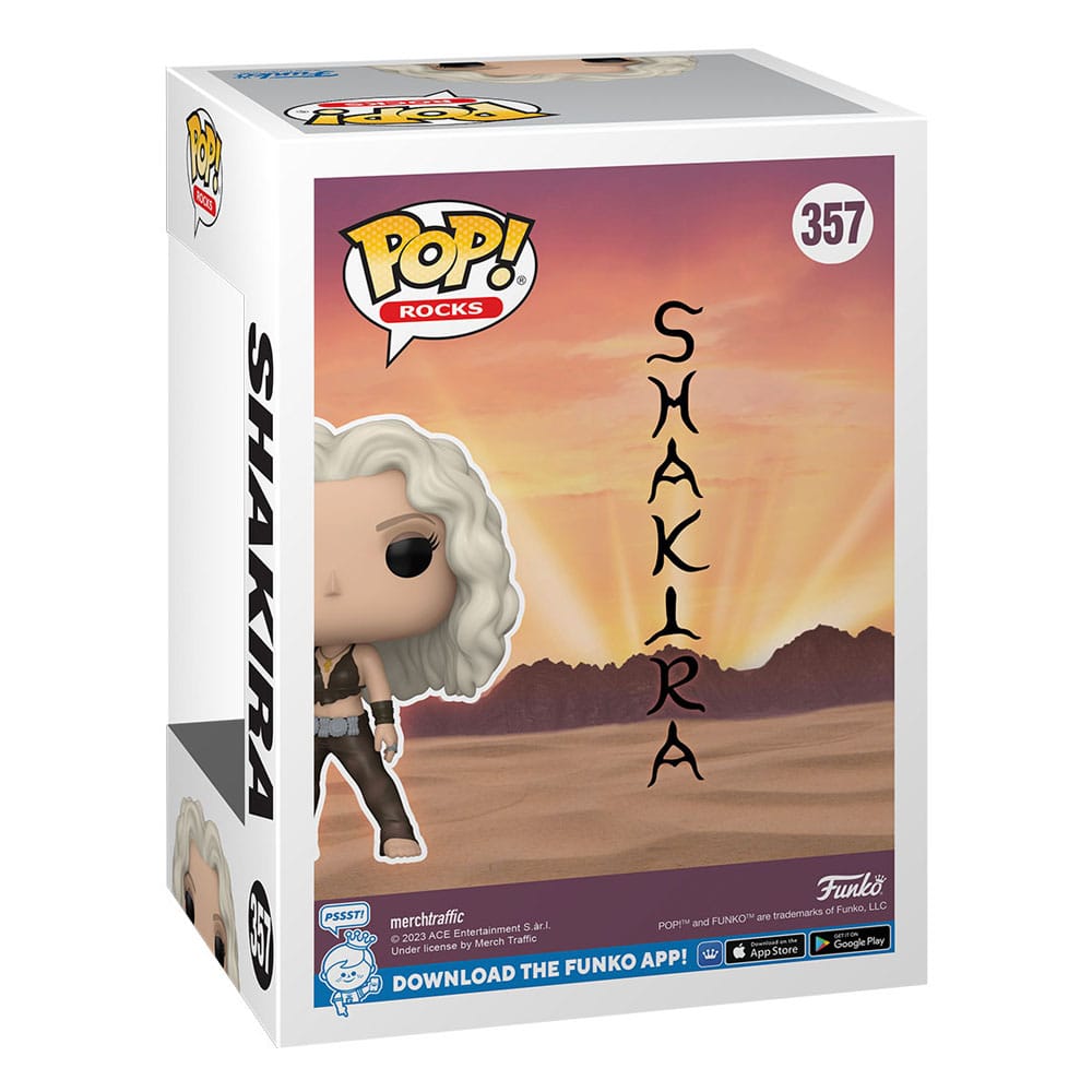 Shakira POP! Rocks Vinyl Figur Wherever/Whenever 9 cm Image 3