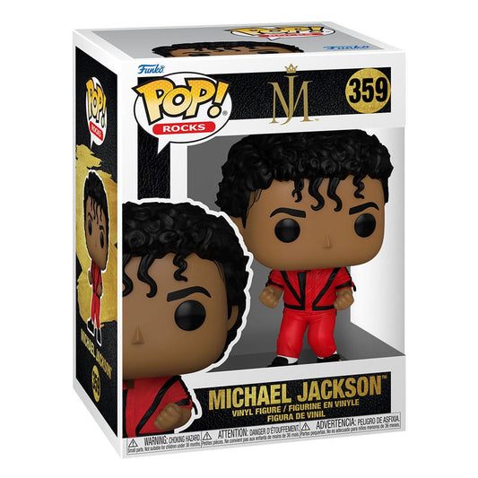 Michael Jackson POP! Rocks Vinyl Figur Thriller 9 cm Image 2