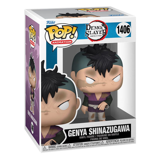 Demon Slayer: Kimetsu no Yaiba POP! Animation Figur Genya Shinazugawa 9 cm Image 2