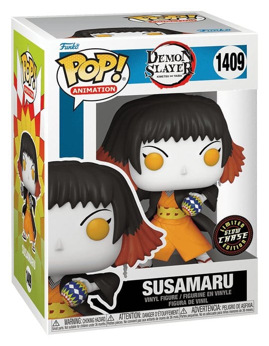 Demon Slayer: Kimetsu no Yaiba POP! Animation Vinyl Figuren Susamaru w/Ch 9 cm Image 4