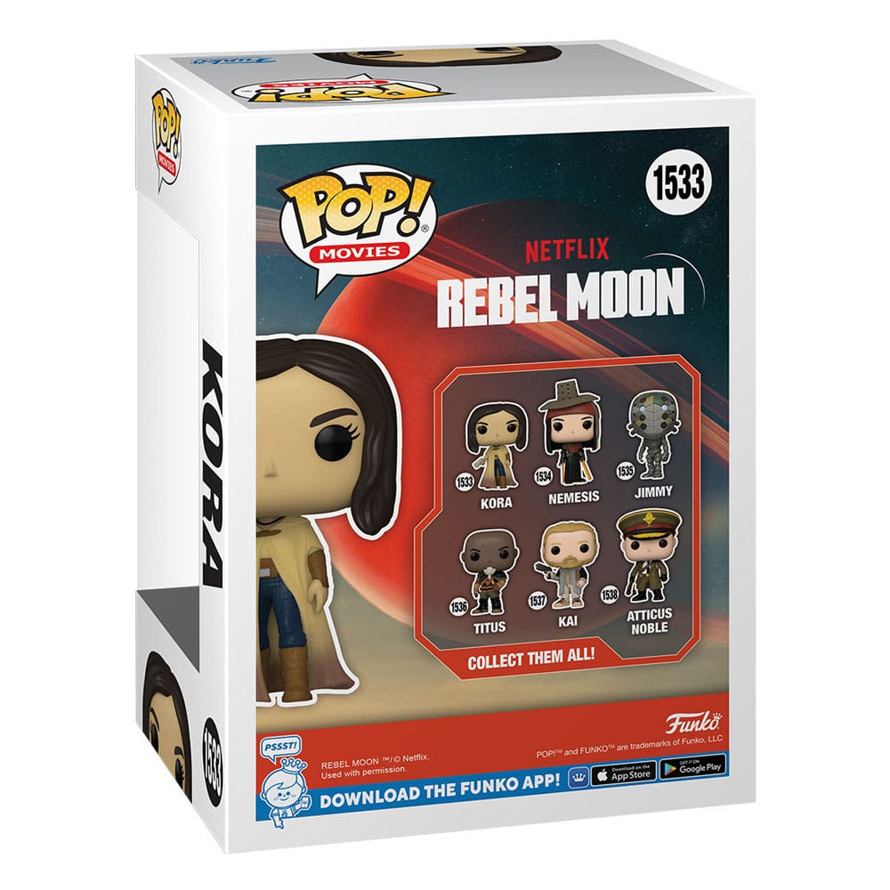 Rebel Moon POP! Movies Vinyl Figur Kora 9 cm Image 3