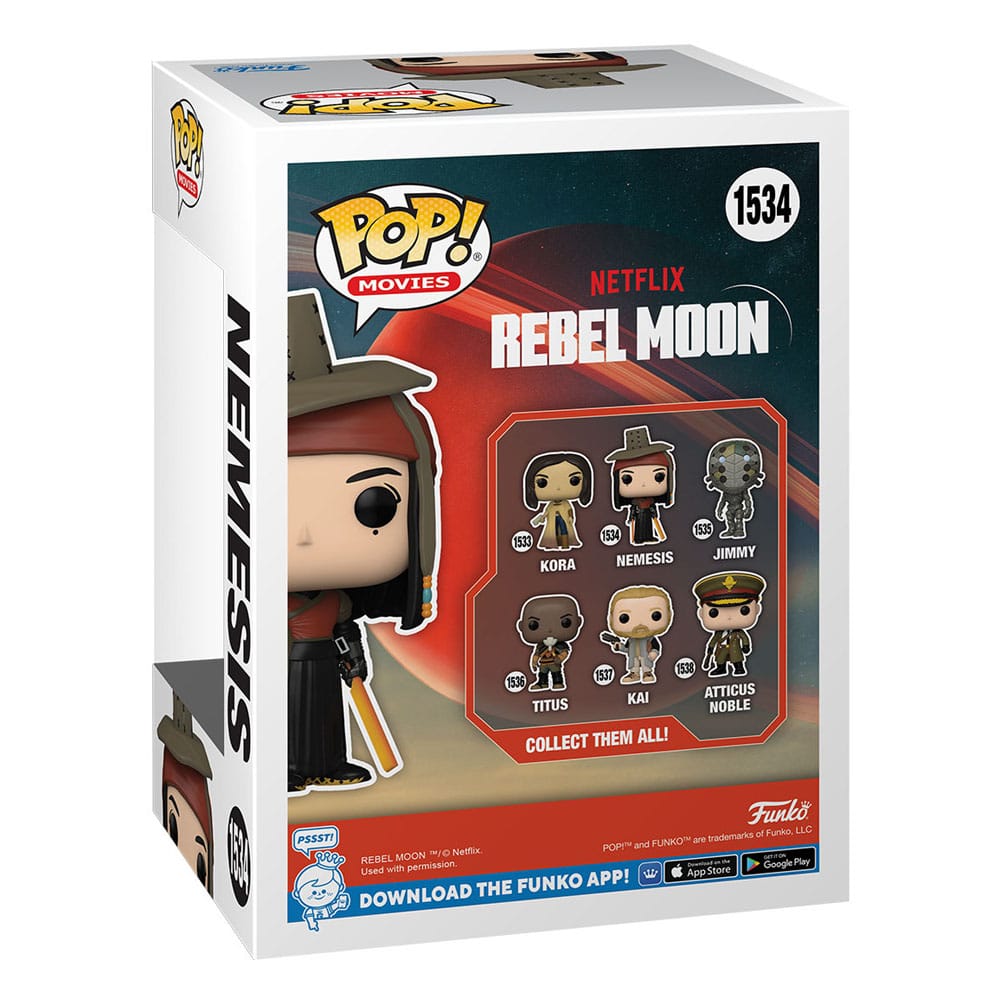 Rebel Moon POP! Movies Vinyl Figur Nemesis 9 cm Image 3