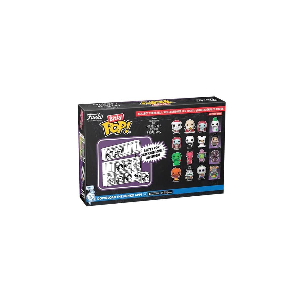 Nightmare Before Christmas Bitty POP! Vinyl Figuren 4er-Pack Santa Jack 2,5 cm Image 2