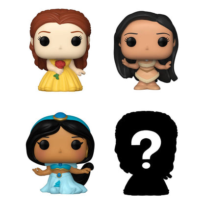 Disney Princesses Bitty POP! Vinyl Figuren 4er-Pack Belle 2,5 cm Image 1