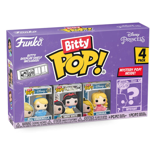 Disney Princesses Bitty POP! Vinyl Figuren 4er-Pack Cinderella 2,5 cm Image 2