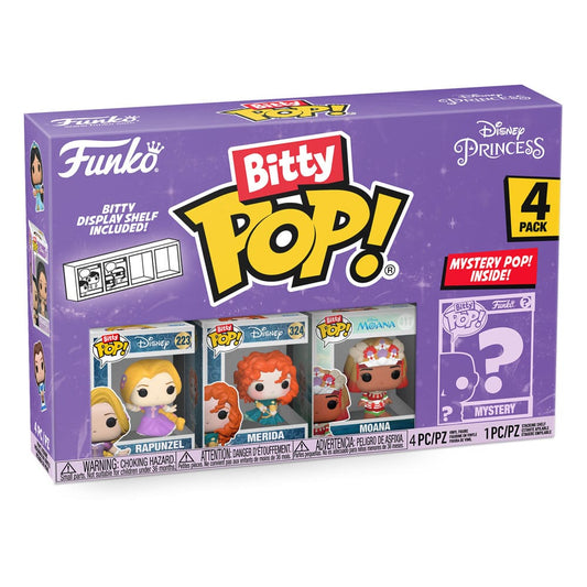 Disney Princesses Bitty POP! Vinyl Figuren 4er-Pack Rapunzel 2,5 cm Image 2