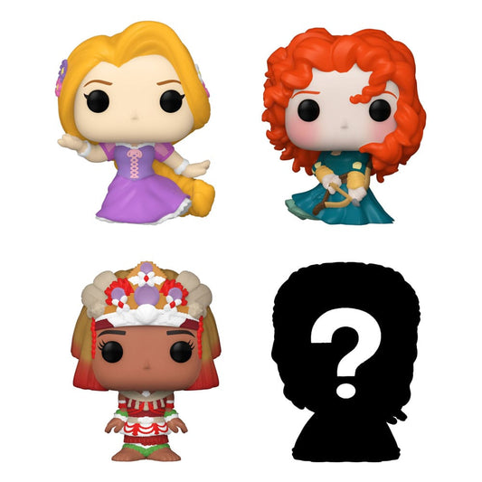Disney Princesses Bitty POP! Vinyl Figuren 4er-Pack Rapunzel 2,5 cm Image 1