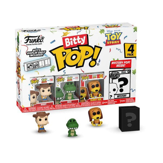 Toy Story Bitty POP! Vinyl Figuren 4er-Pack Woody 2,5 cm Image 1
