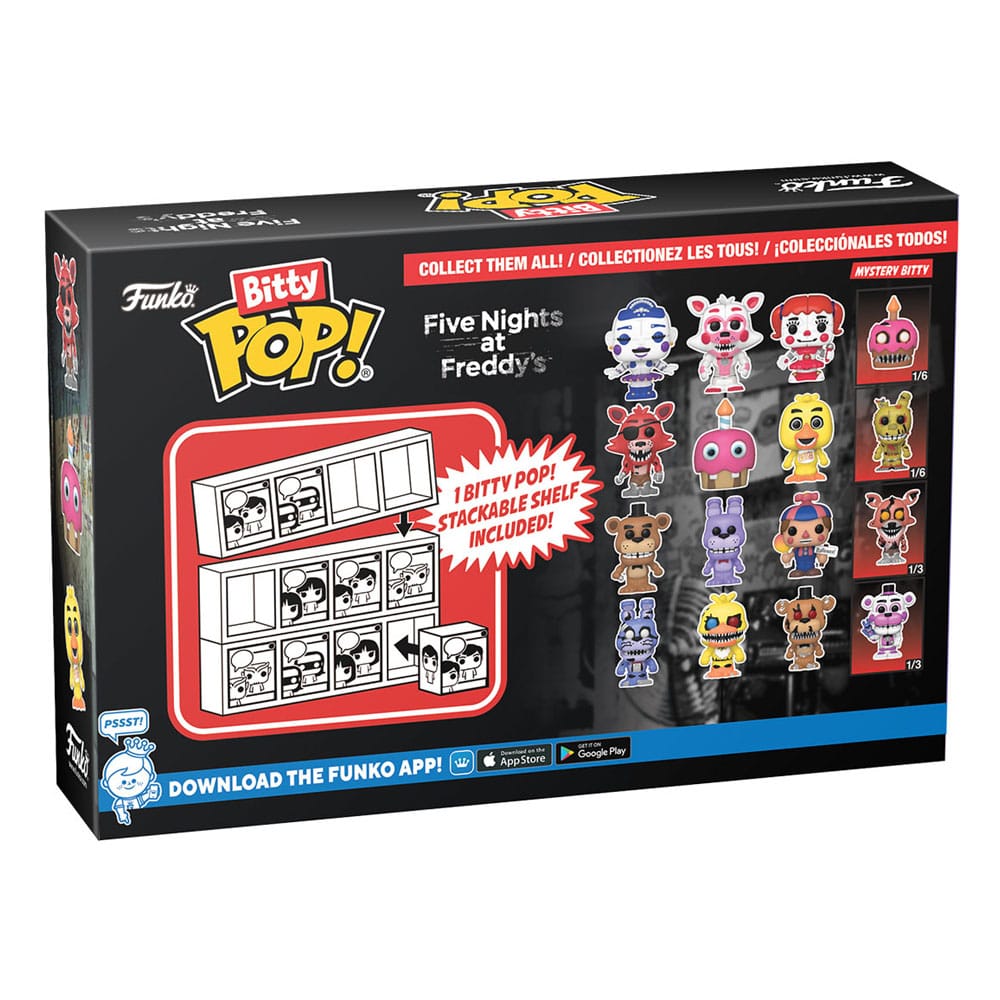 Five Nights at Freddy's Bitty POP! Vinyl Figuren 4er-Pack Ballora 2,5 cm Image 2