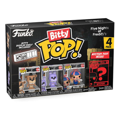 Five Nights at Freddy's Bitty POP! Vinyl Figuren 4er-Pack Freddy 2,5 cm Image 3