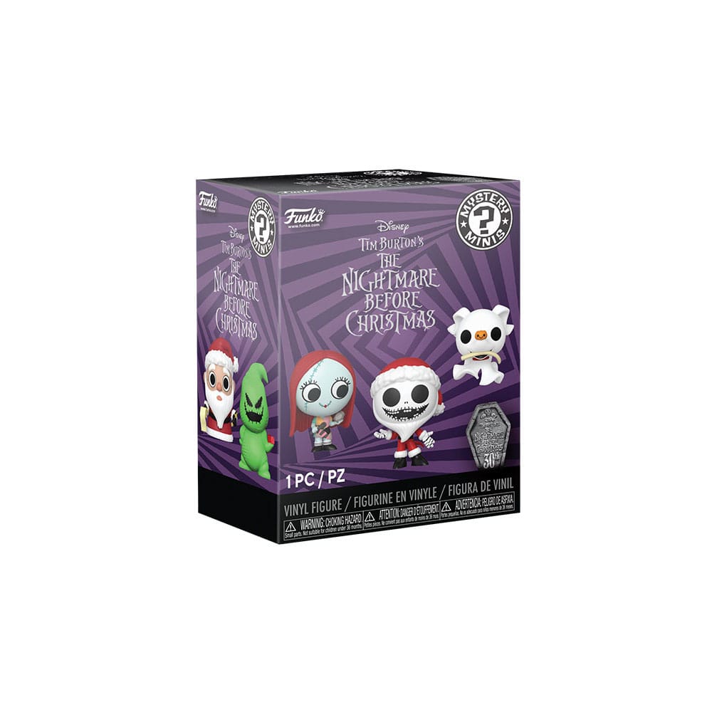 Nightmare before Christmas 30th Mystery Mini Minifiguren 5 cm Display (12) Image 2