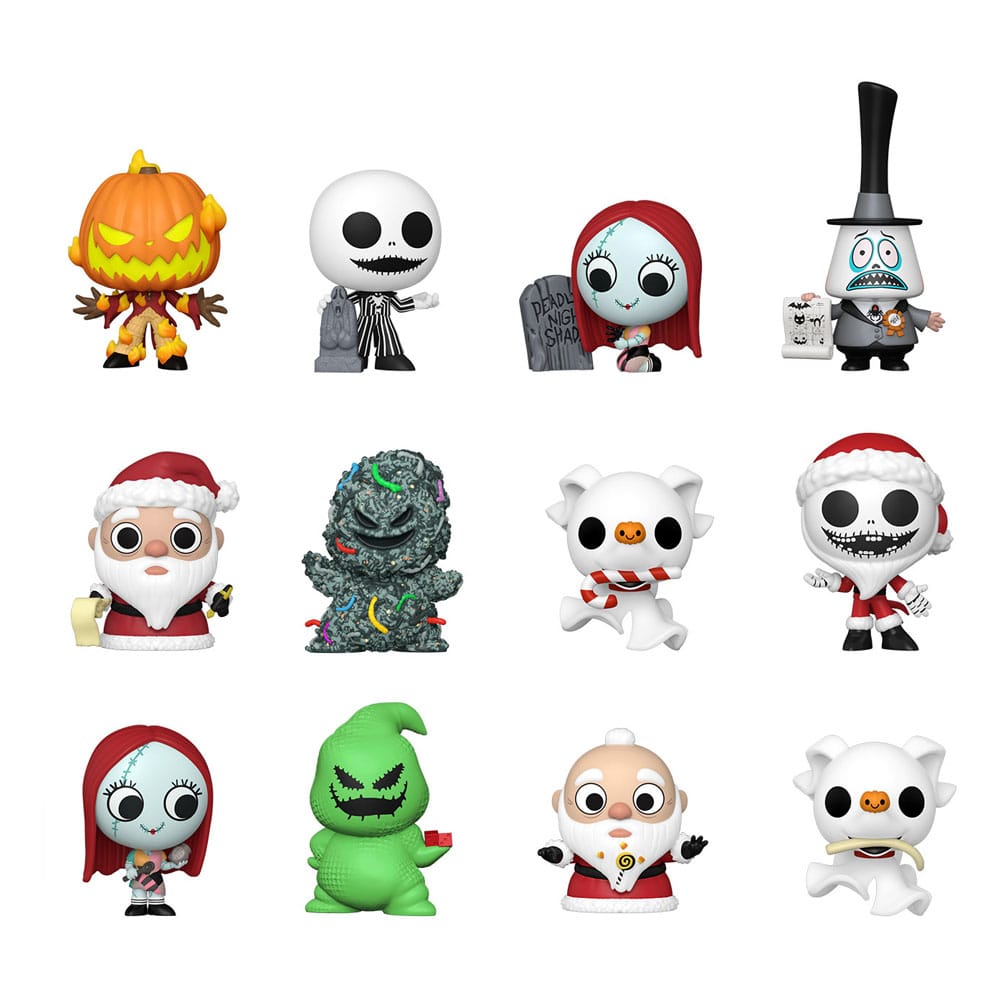 Nightmare before Christmas 30th Mystery Mini Minifiguren 5 cm Display (12) Image 3
