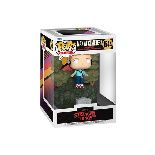 Stranger Things POP Moments Deluxe Vinyl Figuren Max at Cemetery 9 cm Image 2