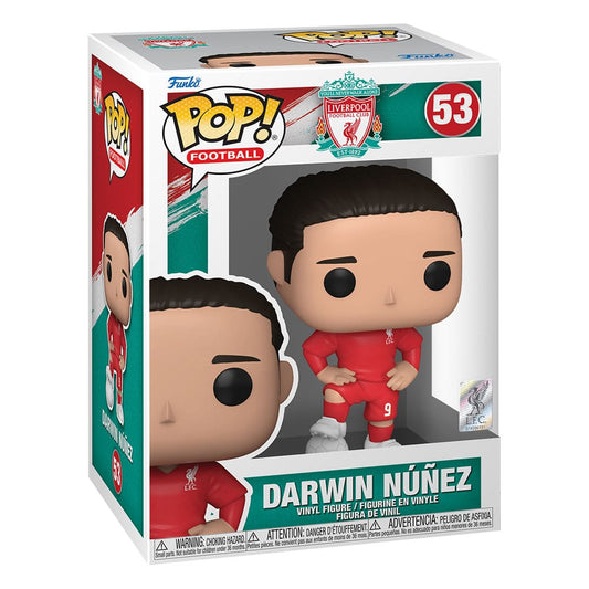 FC Liverpool POP! Football Vinyl Figur Darwin Núñez 9 cm Image 2