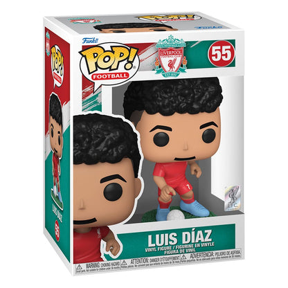 FC Liverpool POP! Football Vinyl Figur Luis Díaz 9 cm Image 2