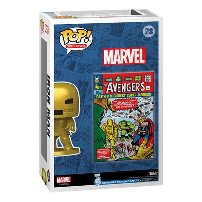 Marvel POP! Comic Cover Vinyl Figur Avengers #1 9 cm Image 2