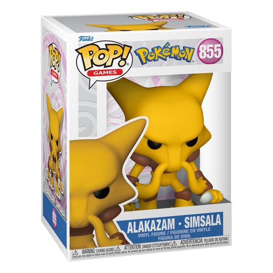 Pokemon POP! Games Vinyl Figur Alakazam (EMEA) 9 cm Image 2