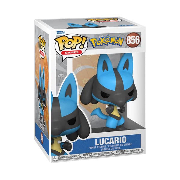 Pokémon POP! Games Vinyl Figur Lucario(EMEA) 9 cm Image 2