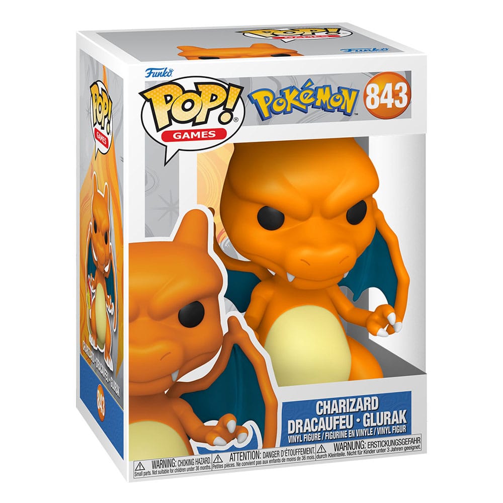 Pokémon POP! Games Vinyl Figur Charizard (EMEA) 9 cm Image 2