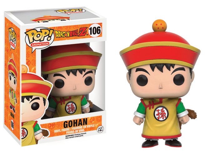 Dragon Ball Z POP! Animation Vinyl Figur Gohan 9 cm Image