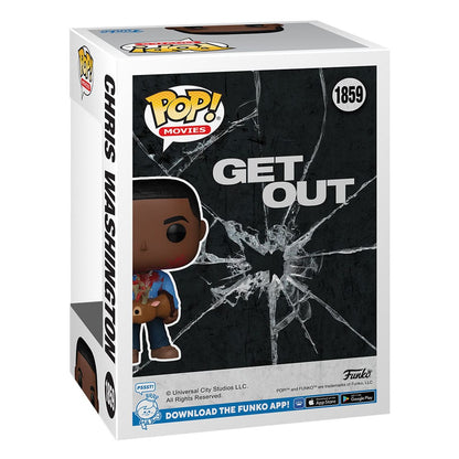 Jordan Peele POP! Movies Vinyl Figur Get Out - Chris Washington w/Deer 9 cm Image 3