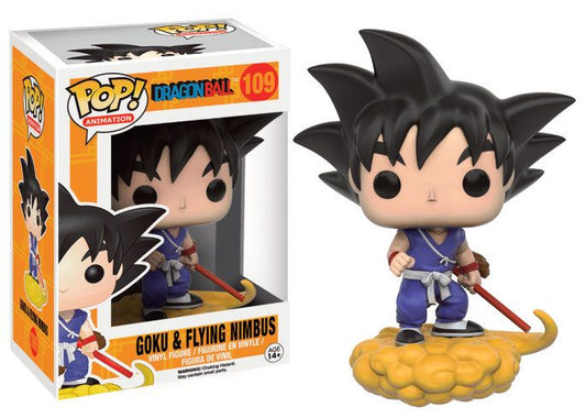 Dragon Ball Z POP! Animation Vinyl Figur Goku auf Jindujun 9 cm Image