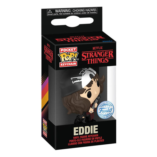 Stranger Things POP! Vinyl Schlüsselanhänger 4 cm Eddie Display (12) Image 2