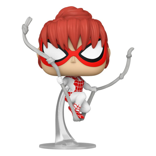 Spider-Man POP! Marvel Vinyl Figur Spinneret 9 cm Image 1