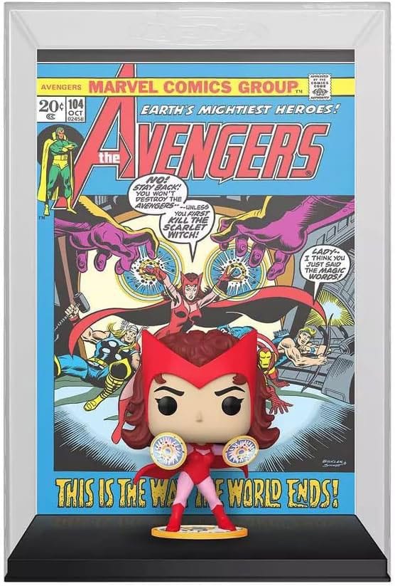 Marvel POP! Comic Cover Vinyl Figur Avengers #104 Exclusives 9 cm Image